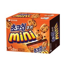 오리온 초코칩 미니쿠키 90g(45gx2개입)x6, 90g, 6개