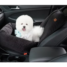 강아지 카시트 소형견 소파형 애견견 블랙 반려견 용품 드라이빙킷 차량 시트