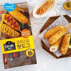 동원 F&B 퀴진 크리스피 핫도그 400g x 2개