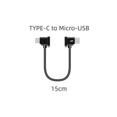 호환 용품 DroneRemote 제어 케이블 유형 C DJI Mini2/MAVIC Air2/POCKET 2/OSMO 데이터 어댑터 원격 태블, 06 15cm-Micro-USB