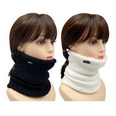 고프로골프 뽀글이목토시 넥워머 겨울 방한용품 검정색 흰색 남녀공용