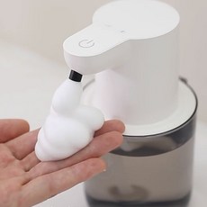 마이바스 젠폼 핸드워시 무타공 걸이형 자동 디스펜서, 1개, 화이트