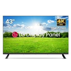 위드라이프 43인치 4K UHD TV 엘지정품패널 에너지1등급 고화질티비
