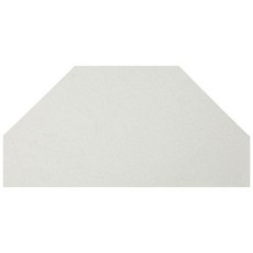 Weysat 39.4 x 1.6cm(15.5 5/8인치) 두께의 반 팔각형 가마 선반은 유리 융합 및 세라믹을 위해 최대 1 250°C(2500°F)까지 화재 대부분의 가, Weysat 39.4 x 1.6cm(15.5 5/8인치