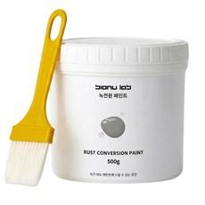 비오누랩 초강력 금속 녹방지 전환제 방수 페인트, 1개, 500g, 화이트