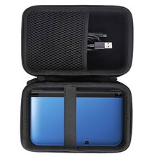 진메이 하드 EVA 휴대용 케이스 닌텐도 3DS XL/뉴 2DS XL과 호환되는 보호 쉘 여행용 뉴 3DS/닌텐도 XL 케이스(닌텐도 XL) 블랙