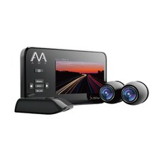 AMA S780 Pro 雙鏡頭機車行車記錄器，SONY星光夜視、GPS定位、WDR寬動態, 送32GB卡