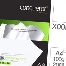 디쓰리포 티켓용지 콩코르 레이드 A4용지 100g 20매