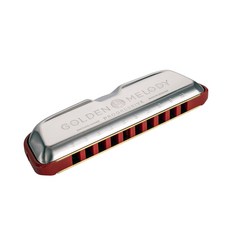 Hohner Golden Melody 10孔口琴 544/20 JAZZ專用, 1個, Bb,不改音