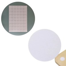 벽구멍 벽지 못자국 스티커 스크래치 가리기 흰색 54P