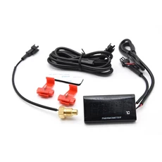 호환 XMAX250 300 NMAX CB 400 CB500X KOSO 수온 게이지 용 센서가 미니 바이크 오토바이 LCD 디지털 미터, 04 Red LED Thermometer