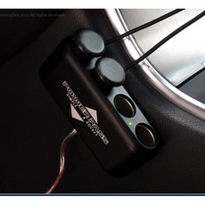 삼진퍼스트 SF 심플4구소켓 12V 24V겸용 멀티소켓 블랙, 4구, 1개