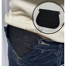 마켓그리드 바지확장벨트 임산부 흑청 임산부바지확장