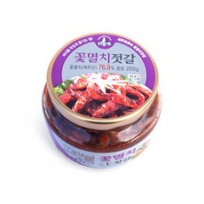 제주도 전통 꽃멸치젓갈(멜젓), 1개, 200g
