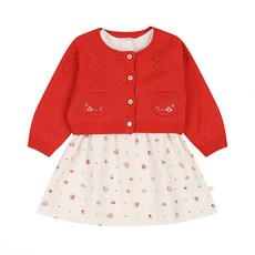 아가방 웬디 원피스세트(가디건) 01S524059_CJ