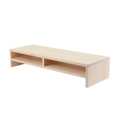 포리드 원목 2단 와이드700 모니터받침대, 단품