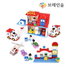 집소 [브레인숲] 교육용 듀오 병원놀이 126P