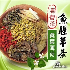 cookietree 台灣製 魚腥草桑葉薄荷茶 健康維持 清費茶, 1個, 魚腥草-桑葉薄荷茶5g,(10入)