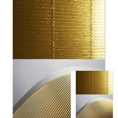 팬시메탈 골판지 4절 280g 금색 장 1개입 유치원 골판지공예