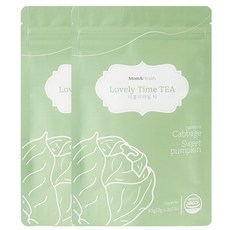 Lovely Time高麗菜南瓜穀物草本茶包, 2g, 20包, 2袋