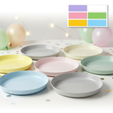 이케아 칼라스 접시 6종+ 방수 라벨스티커1매, 1개