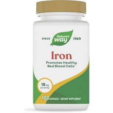 네이쳐스웨이 철분 18mg 캡슐, 100정, 1개