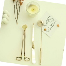 촛불끄기 골드 캔들 관리 스너퍼 윅디퍼 윅트리머 3종/용품