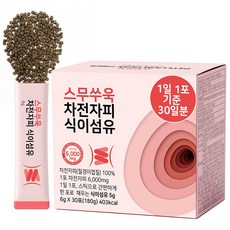 스무쑤욱 차전자피 식이섬유 30P, 180g, 1박스