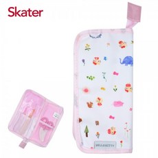 Skater 外出餐具收納袋, 1個, KT與森林朋友