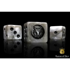 Baron of Dice 狂嚎野狼(方) 撲克骰子, 1個
