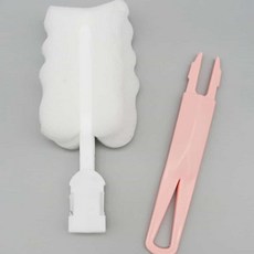 주방브러쉬 솔수세미 텀블러브러쉬 핑크 세척솔 깨끗이 닦는 솔 SG-3DP14-16236