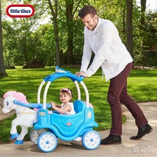 Little Tikes 冰雪公主馬車車(需自行DIY組裝) 腳行車 造型腳踏車 學步車, 1個