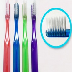 치과몰 칫솔 치과 의사 추천 어린이 아동 키즈 치과 칫솔, 11~18세 청소년 이중슬림모, 1세트, 12개입