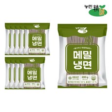 [자연맘스토리] 판교농민 메밀냉면 200g x 10개
