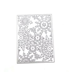 크리스마스 스노우플레이크 배경 보드 카본 스틸 커팅 다이 DIY 스크랩북 사진 앨범 엠보싱 종이 카드 스텐실 장식 카드 엣지 공예 액세서리 제작