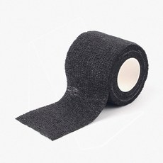 관절 등산 압박붕대 자가점착 밴드 보호대 근육 고정 스포츠 운동 테이핑 5cm 발목붕대, 블랙