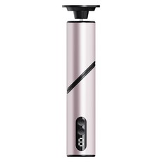 摺疊式電動磨腳器 二合一 充電式, 淺粉色, 如圖
