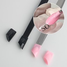 젤네일 수정툴 라인수정 실리콘툴 (5개입), 5개, 블랙