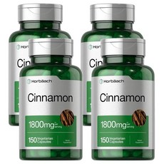 Horbaach Cinnamon 1800mg 호바흐 시나몬 1800mg 캡슐, 4개, 150정