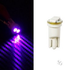 만숭 순정형 차량용 전구 T10 12V LED, 핑크