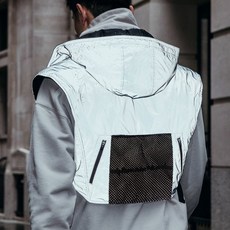 UPPERCUT 러닝조끼 등산 라이딩 낚시 트레일러닝 조끼 야간 반사조끼 남녀공용 빅사이즈 러닝 베스트