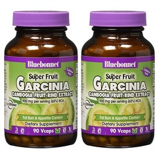 Bluebonnet 藤黃果孅盈植物膠囊 無麩質, 90顆, 2罐