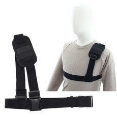 바디캠 어깨 가슴 스트랩 벨트 마운트 카메라 액션캠 무전기, 1개