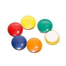 칼라자석(지름32mm 20입)문구 교재류 자석류 hib*71132rt, 1개