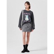 매장정품 에잇세컨즈 8SECONDS 데님 치마바지 애쉬 (324827MPB4) 324827MPB4 206245