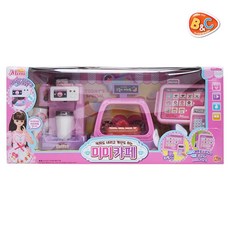 비앤씨 미미카페 주방놀이, 혼합색상, 1세트