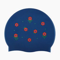 XBL-6200-04 미드나잇블룸 실리콘 링클 수모, 화이트, 1개