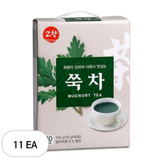 고향 쑥차, 18g, 40개입, 11개