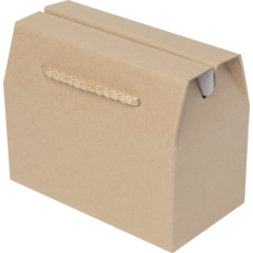 주호팩 끈손잡이 다용도 선물상자 25-0 (164x90x80), 고급크라프트, 10개