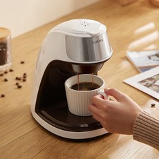 KONKA 스팀추출 드립커피 메이커+머그컵포함(돼지코포함), 상세삭상